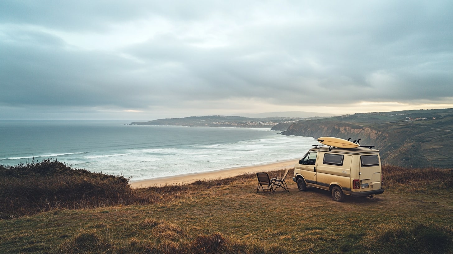 Début d’une aventure en vanlife, choix de vie nomade pour ralentir et explorer autrement